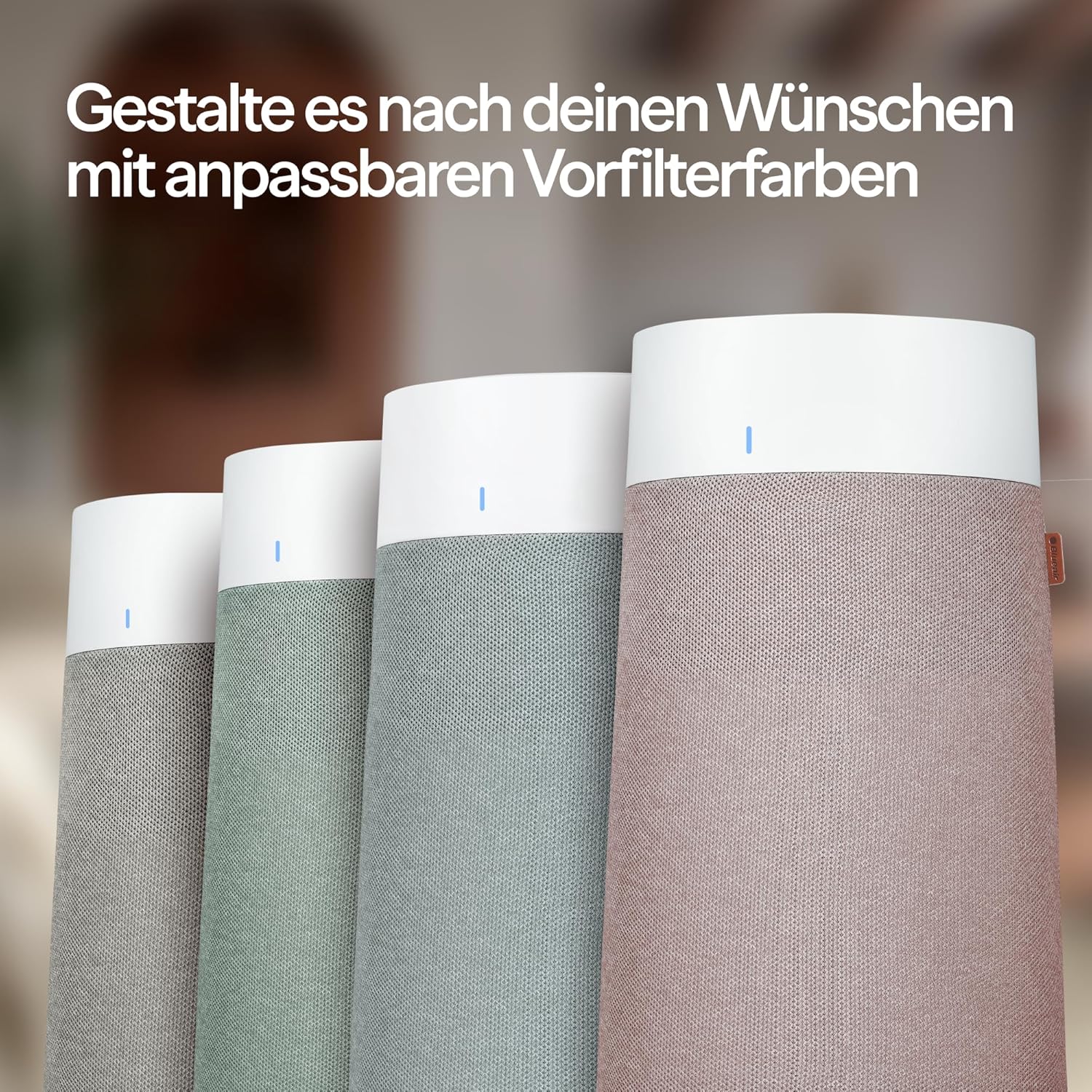 BLUEAIR Luftreiniger für Räume bis 43 m² – Smart, leise, HEPA Silent-Technologie, ideal für Zuhause, Schlafzimmer, Kinderzimmer, gegen Staub, Allergene, Rauch, Schimmel, Tierhaare – Blue Pure 511i max – Bild 8