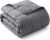 Gewichtsdecke Erwachsene 9kg 150 x 200 cm,Weighted Blanket Anti Stress Therapiedecke, aus 100% Baumwolle Schwere Decke, Besser schlafen mit unserer schweren Bettdecke Oeko-Tex Zertifiziert , Grau
