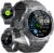 Smartwatch Herren GPS, 1,43 Zoll AMOLED Militär-Fitnessuhr mit Bluetooth-Anrufen, Kompass 160+ Sportmodi, 5ATM wasserdicht, 24/7 Herzfrequenz, Schlafüberwachung, Schrittzähler, Sportuhr Outdoor Android
