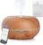 Simpeak Aroma Diffuser 550 ml, Ultraschall-Raumdiffusor Holz für ätherische Öle, Aromatherapie-Düfte, Luftbefeuchter mit Fernbedienung, Hellbraun