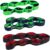 Sport-Thieme Fitnessband für Arme und Beine, elastisches Textilband, Gymnastikband, Widerstandsband mit Schlaufen, 3 Zugstärken und Farben: L: 96 cm Latex-Polyesterfäden Markenqualität
