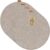Miqio Design Filz-Sitzkissen rund mit rutschfesten Noppen | 35cm | 4er-Set | Innen- und Außenbereich | Nachhaltig hergestellt aus recycelten PET-Flaschen | Waschbare Stuhlkissen rutschfest | Beige