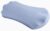 Orthopädisches Memory-Schaum-Lendenkissen, ergonomische Rücken- und Lendenwirbelstütze, Rückenstützkissen für Bett und Sofa, Rückenkissen zum Schlafen, abnehmbarer waschbarer Bezug (B-Blau)