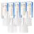 Viproud Ohrthermometer für Babys, Kinder und Erwachsene, Ohrfieberthermometer mit Alterspräzision, farbcodierte Temperaturanzeige, sofort genaue Messwerte (weiß)