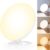 AOOWU Tageslichtlampe und Stimmungslicht, Simulation von Tageslicht, bis zu 30.000 Lux, flimmer- und UV-freie LED-Technologie, Tageslichtlampe mit verstellbarer Halterung und Dimmer