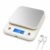 Meilen Digitale Küchenwaage 11 LB / 0,1 OZ, 5 KG/0,1 G, Waage Küche Feinwaage zum Kochen und Backen, Eingebauter 300 mAh Li-Akku, Typ-C Wiederaufladbar Weiß