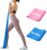 Fitnessband Gymnastikband Fitnessbänder – 2 STÄRKEN 8-10kg/12-15kg Premium Lang 1,8/2 Meter Übungsband Widerstandsbänder für Yoga, Pilates, Crossfit, Rehabilitation