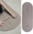 Ovale Yogamatte & Pilatesmatte in Kapselform, 190 x 68 x 0,42 cm, gelenkschonend, rutschfest & biologisch abbaubar, inklusive Tragegurt, TÜV geprüft & REACH zertifiziert