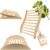 HOFMEISTER® Sauna-Set: Ergonomische Rückenlehne, Kopfstütze & Beinstütze – Wellness-Geschenkset für Paare und Saunagänger, Saunazubehör aus Lindenholz