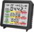 Tragbarer Luftmonitor, 4-Zoll-Bildschirm CO2/HCHO/TVOC-Temperatur-Feuchtigkeitsmessgerät, automatische Kalibrierung, USB-C-Betrieb für Innen-, Heim-, Büro-, Auto- und Luftsteuerung