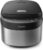 Philips Multi-Reiskocher 3000-Serie – 0,85 l, 8 Kochfunktionen, 4-lagiger Antihaft-Topf, 30-Minuten-Druckkochmodus, Fuzzy Logic, Schwarz/Silber-Design (HD3093/80)