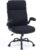 CASTLOVE Ergonomischer Bürostuhl, Schreibtischstuhl mit Rückenlehne, hochklappbare Armlehne, hohe Rückenlehne, höhenverstellbar, Wippfunktion (Bürostuhl, Stoff, Schwarz, max. 150 kg)