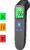 Fieberthermometer, kontaktloses Stirnthermometer, digitales Infrarot-Thermometer für Babys und Erwachsene mit sofortiger Messgenauigkeit und Fieberalarm, Schwarz