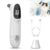Ohrthermometer, Hundefieberthermometer mit LED-Anzeige, 12,8 x 3,9 cm, tragbares Fieberthermometer Ohr, Fiebererkennung für Katzen, Hunde, Kühe, Ferd (weiß)