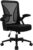 Milacyee Ergonomischer Bürostuhl, Schreibtischstuhl mit Netzbezug, Lordosenstütze, höhenverstellbar, 120° neigbar, klappbare Armlehnen, Drehstuhl für Home Office & Büro, Schwarz