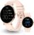XCOAST SIONA 2 Damen Smartwatch Pink – Sportliche Fitnessuhr mit AMOLED-Display, Silikonarmband, 21+ Sportmodi, Herzfrequenz, Blutdruck, wasserdicht IP68, 7 Tage Akku, Android & iOS