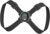 Rückenhaltungsorthese, Rückentrainer, Verstellbar, Leicht, Wiederaufladbar über USB, mit Vibrationsinnerung, Rückenstütze für Kinder, Schwarz