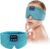 Joythink Schlafmaske aus Seide mit Bluetooth-Kopfhörern zum Schlafen und Reisen, verstellbare Augenmaske mit dünnem Lautsprecher für Kinder und Jugendliche