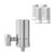 Waterdrop WD-FC-06 Edelstahl-Wasserhahn, Carbon-Block-Wasserfiltersystem, Leitungswasserfilter, entfernt Chlor, Schwermetalle und schlechten Geschmack (4 Filter im Lieferumfang enthalten)