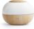 SoulOrigin Diffusor für ätherische Öle mit heller Holzmaserung, ovaler Aromatherapie-Diffusor mit 7-farbigen LED-Leuchten und automatischer Abschaltung, Ultraschall für zu Hause, 100 ml. Samll-Diffusor für ätherische Öle mit heller Holzmaserung