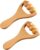 2 Stück Rollenmassagegerät, Holzrollerballmassagegerät, Beinmuskel-Entspannungsgerät, Muskelmassagegerät, geeignet für Männer und Frauen Erwachsene