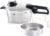 Fissler Vitavit Premium Schnellkochtopf (3,5 l, Ø 22 cm) Schnellkochtopf aus Edelstahl, 4 Kochstufen, inklusive Einsatz – Induktion