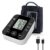 Oberarm-Blutdruckmessgerät mit großem LCD-Display, Blutdruckmessgerät, automatisches Blutdruckmessgerät mit Sprachausgabe, große Manschette 22-36 cm, 2 x 99 Speicher