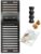 Max Fitness – Faszienrollen-Set mit Wandhalterung Advanced – inklusive LeanBoard & PickUp – 2 Schaumstoffrollen gegen Schmerzen (Rollenhalter Anthrazit/Wandhalterung Anthrazit, Faszien-Set Advanced)