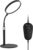 Tageslichtlampe, Tageslichtlampen, 10.000 Lux Lampe mit 3 Lichtfarben und 9 einstellbaren Helligkeiten und 3 Timern, Tageslicht für Lift-Stimmung (Schwarz)