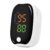 Fingerpulsoximeter Sport, SpO₂ & Pulsfrequenzmesser mit OLED-Display, tragbar für Training, Wandern und Freizeit (Schwarz, 1 Stück)