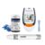 IEA Medical Blutzuckermessgerät Set AC-309 – 50 Teststreifen & 50 Lanzetten | Komplett-Set ohne Codieren: nur 0,8 µl Blut, 180 Speicher, ISO 15197 – inkl. Stechhilfe & Etui; einfache Selbstmessung