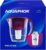 AQUAPHOR Prestige Cherry Wasserfilterkanne inkl. 1 A5 Filter I Karaffe für 2,8 LI passt in die Kühlschranktür I Reduziert Kalk und Chlor I Tischwasserfilter I Praktische Filterkanne