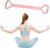 Widerstandsband für Arm-Rücken-Schulter-Übungen, elastisches Seil, Stretch-Fitnessband, Fuß-Bein-Handstrecker, Armtrainer für Yoga, Pilates, Stretching, Physiotherapie, Heim-Fitnessstudio (Rosa)