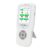LifeBasis 10-in-1 Luftqualitätsdetektor Formaldehyddetektor USB wiederaufladbar | AQI-Verschmutzungsmonitor mit Temperatur und Luftfeuchtigkeit zum Testen von PM2,5/PM10/HCHO/TVOC/CO2 für das Heimbüro