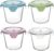 710 ml Glasbehälter mit Deckel, 4 Meal-Prep-Boxen aus Glas, Glasschüssel mit Deckel, Meal-Prep-Gläser, Glas-Suppenbehälter, spülmaschinenfest, mikrowellen- und gefriergeeignet, BPA-frei