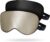 OLESILK Set mit 2 verstellbaren Schlafmasken aus Seide, Augenmaske aus 100 % Maulbeerseide zum Schlafen für Männer und Frauen, Unisex-Set für Zuhause oder auf Reisen, Schwarz + Taupe