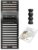 MaxFitness – Faszienrollen-Set mit Wandhalterung Performance – inklusive LeanBoard & PickUp – 2 Schaumstoffrollen gegen Schmerzen (Rollenhalter Anthrazit/Wandhalterung Anthrazit, Faszienset Performance)