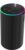 Wasserloser Diffusor, tragbarer Aromadiffusor kabellos, LED-Umgebungsbeleuchtung, wiederaufladbarer USB-Aromadiffusor, 3 Countdown-Timer, 3 Nebelstufen, Aluminiumlegierung (schwarze LED)
