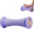 Massagerolle, Fußmassage, Schmerzmassagegerät, Gummi-Massagerolle, Fußmassagerolle, Fußmassagegerät für Fußgewölbeschmerzen, Fersenbahn, Stressabbau, Neuropathie (lila)