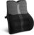 Lendenkissen, Lendenkissen Auto, Lordosenstütze, Rückenkissen, Memory-Schaum, ergonomisches Rückenstützkissen für Zuhause, Büro, Auto, Schwarz