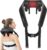 Nekteck Nackenmassagegeräte Kabellos, Schultermassagegerät mit Wärme, 6D Deep Tissue Shiatsu Elektrische Rückenmassagegeräte gegen Muskelschmerzen für Zuhause, Büro und Auto, Schwarz