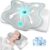 Fwiull Nackenkissen, Anti-Schnarch-Kissen, Memory-Schaum-Kissen, ergonomisch, Nackenstützkissen, orthopädisch, Nackenkissen, Seitenschläfer für Seiten-, Rücken- und Bauchschläfer (Schmetterling)