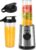 Aigostar Smoothie Maker, Mini Standmixer, 600 W, 2 x 800 ml Becher mit Reisedeckel, 2 Geschwindigkeitsstufen + Pulse-Funktion, Ice-Crush-Funktion, Tritan-Kunststoffflasche, BPA-frei. Baron