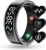 Fontastic Divo Smart Ring mit Display, Fitnessring mit Schlaftracker, Schrittzähler, Herzfrequenz- und Blutsauerstoffmessung, 1ATM wasserdicht, kabellose Ladestation, Fitnessring Android kompatibel
