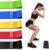 Widerstandsbänder, Fitnessbänder-Set mit 5 Widerstandsstufen, hautfreundliche Trainingsbänder für Indoor-Fitness