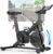Heimtrainer mit App, Superun Ergometer Spinning Bike Indoor mit einstellbarem Widerstand, magnetischer Widerstand stationär, 15 kg Schwungrad, extrem leise für Cardio-Training zu Hause