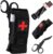 Mineup Bandage Tourniquet Set, Taktische Tourniquets, Militär Tourniquet und Schere Tournique Holster, Einhand-Erste-Hilfe-Set, Taktische Tourniquet für Outdoor-Sport, Camping, Wandern