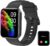 RUIMEN Smartwatch für Damen und Herren, Bluetooth-Anruffunktion, 1,85-Zoll-Fitnessuhr mit über 100 Sportmodi, SpO2-Herzfrequenzmesser, Schlafmonitor, Schrittzähler, IP68 wasserdicht, AI-Sprachassistent für Android iOS-Handy