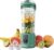Sangcon Tragbarer Mixer 500 ml, Smoothie-Maker über USB wiederaufladbar, Mini-Standmixer für Fitness, Camping und Reisen, persönlicher Mixer mit 6 Klingen und 2 Modi, zerkleinert Eis und gefrorene Früchte, grün