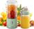 Tragbarer Mixer Smoothie Maker To Go, SGZIOO 450 ml tragbarer Mixer, 38 Klingen, kleiner Mixer für Shakes und Smoothie, wiederaufladbarer Mini-Standmixer Sport, Reisen, Outdoor